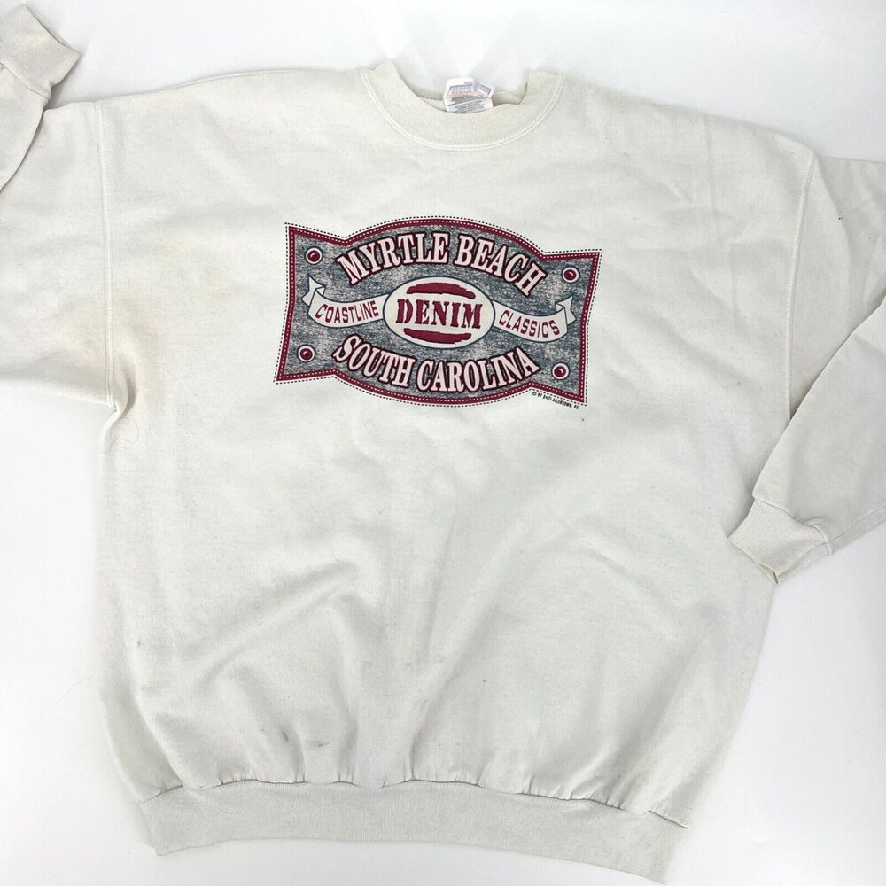 Vintage 1997 Myrtle Beach Sweatshirt Size XL **READ**